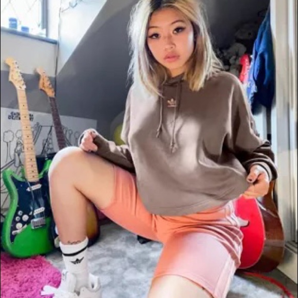 Adidas Neutral Cropped Hoodie